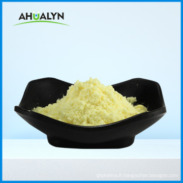 Poudre jaune d&#39;acide a-lipoïque de qualité cosmétique CAS 1077-28-7